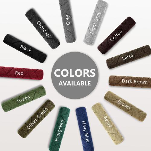 hicorfe Front Door Mat Outside Entrance,20x31.5 Absorbent Muddy Dirt Resist Welcome Door Mats Outdoor Indoor,Stain and Fade Resistant,Non Slip Backing Entry Mat Doormat for Entryway(Red)