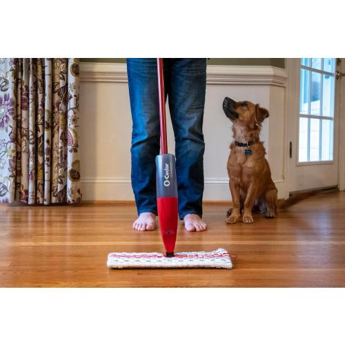 O-Cedar ProMist MAX Microfiber Spray Mop Removes 99% of Bacteria with just Water, Features 1 Extra Refill