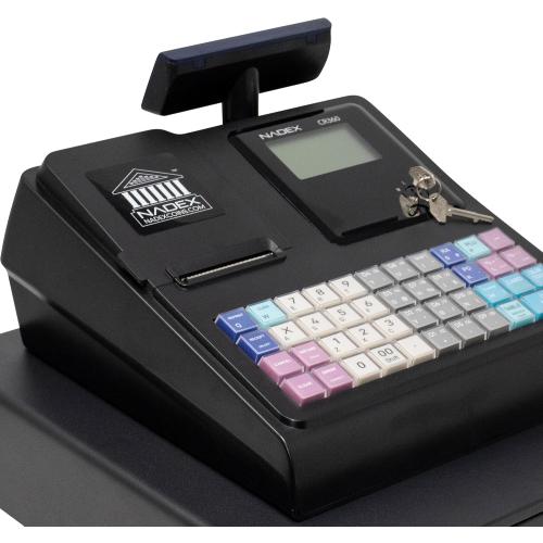 Nadex Coins Thermal-Print Electronic Cash Register, Black, NWHNXTE1376