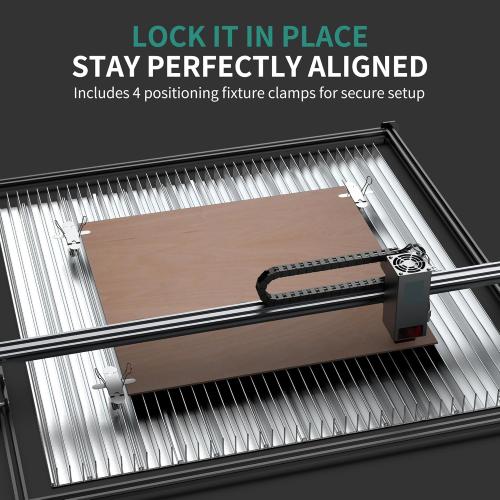 Honeycomb Laser Bed 400 x 400 mm Working Table for XTool D1 /D1 Pro and Most Engraver Cutting Machine,Engraver Machine Accessories Fast Heat and Smoke Dissipation(Working Area 400 ×400 mm)