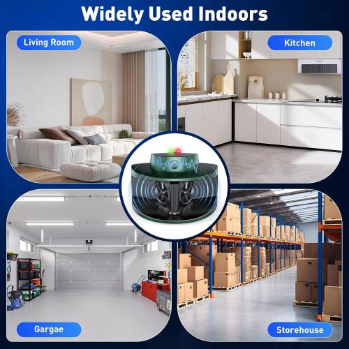 2026 Upgraded Ultrasonic Repeller & Insect Indoor Repeller, Pest Control