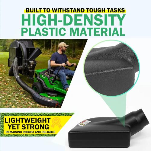 6-1187 Deck Adapter for Mow-N-Vac, Compatible with 69861, 43830, 45-0577, 45-0578, 45-0567 – Heavy-Duty Lawn Vacuum Connector, Easy Installation, Durable Replacement