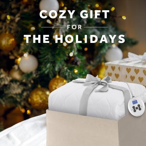 Sunbeam Electric Premium Water Resistant Restful Quilted Heated Mattress Pad, 12 Heat Settings, 12-Hour Selectable Auto Shut-Off, Fast Heating, Cozy Warming Bed, King, 76 x 80