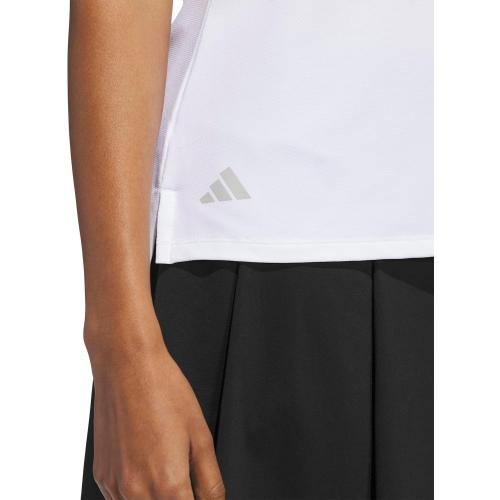 Size XL adidas Women's button Sleeveless Polo Shirt