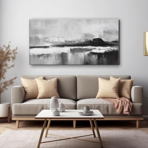 Black and White Large Abstract Canvas Wall Art Decor Modern Wall Decorations Home paintings Decor Wall Art Prints Artwork for Living Room Bedroom Kitchen Office Decor