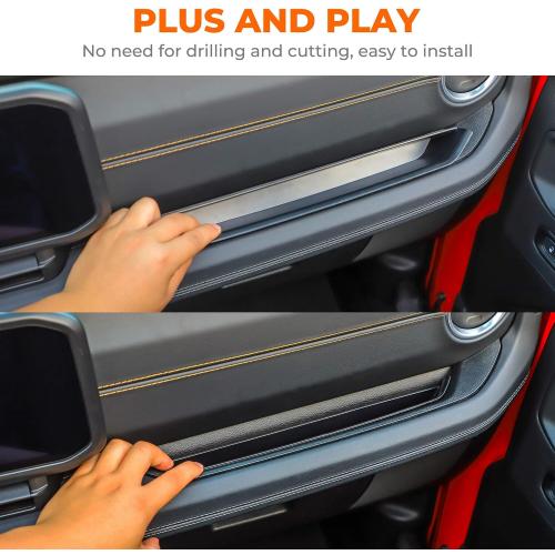 Savadicar Grab Bar Tray Compatible with 2024 2025 Jeep Wrangler (JL) & Jeep Gladiator (JT), Passenger Side GrabTray Storage Organizer, Interior Accessories, Black (Patent Authorization)