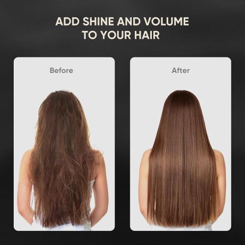 2 in 1 Ceramic Round Brush for Blow Drying,Ceramic Barrel for Hair Styling, Polished Bristles, Enhance Texture Volume, for Women & Men,with 4 Hair Clips (2.1 Inch&1.3 Inch)