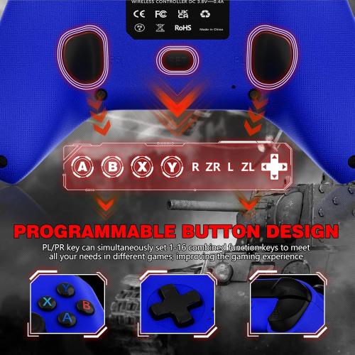 Dinosoo 2 Pack Wireless Controller‼️missing blue controller‼️
