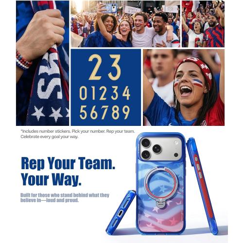 TORRAS Q3 Air World Cup 2026 for iPhone 17 Pro Max Case - Starlight