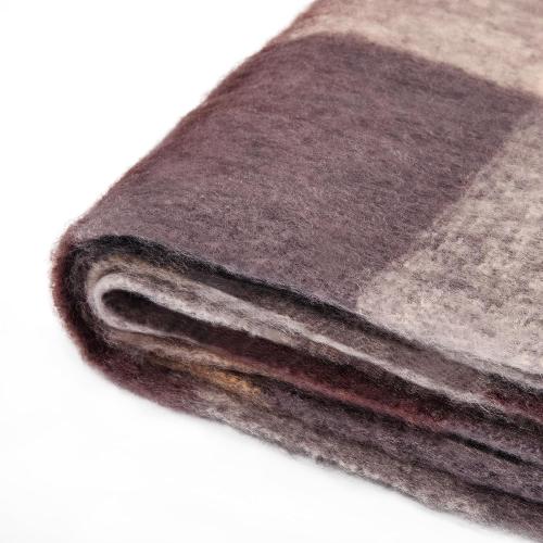 Womens Scarf Winter Big Colorful Checked Thick Warm Soft Scarves Casual Tassel Blanket Scarf