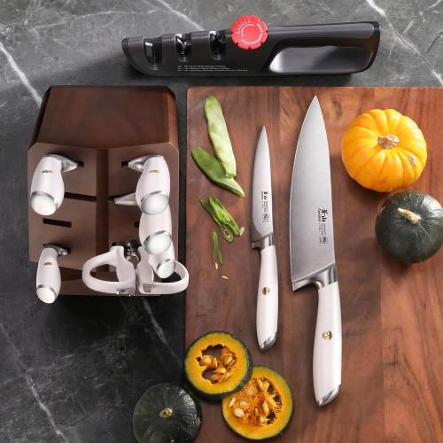 Cangshan L1 Series 12 Piece Knife Block Set, Forged German Steel, 1027532