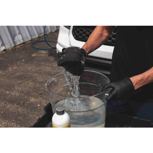 The Rag Company - Ultra Safe Sponge - Latest Foam Technology Safe for All Types of Paint and Wheel Finishes - Easy-to-Hold Ergonomic Grip for Wash Bucket and Rinseless Washing - Dark Grey