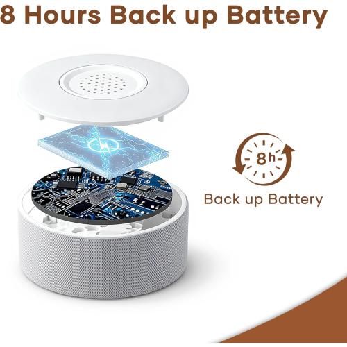 tolviviov WiFi Smart Door/Window Alarm System 8-Piece Kit – App Alerts, Compatible with Alexa, No Monthly Fee, Expandable DIY Wireless Home Security, 1 Siren, 5 Sensors & 2 Remotes (8 Pack)