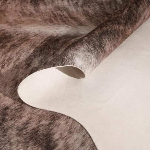 Cowhide Rug 5.2 x 6.3 Feet, Cow Hide Durable No-Slip Backing, Faux Cowhide Thickened Elastic, for Bedroom Living Room Home Office Western Decor