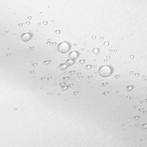 ALYVIA SPRING 72x96 Extra Long Waterproof Fabric Shower Curtain Liner White