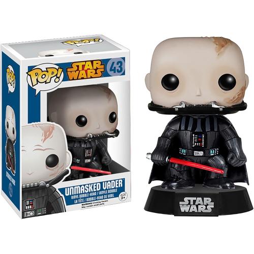 Funko POP Star Wars: Unmasked Darth Vader Action Figure