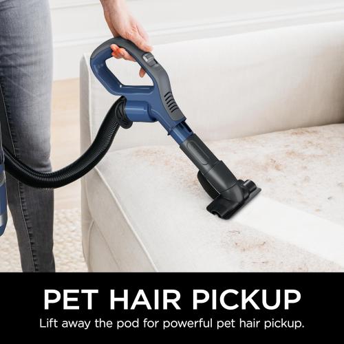 Shark Navigator Lift-Away ADV Upright Vacuum with HEPA Filter, Powerful Pet Hair Pickup, Advanced Swivel Steering, Lightweight Versatility, For Carpets & Hard Floors, Blue Jean, LA301