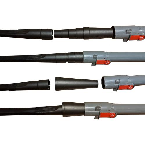 Vacuum Attachment For Dryer Vent- Lint Eraser Dryer Vacuum Attachment. This Dryer Lint Vacuum Attachment Includes a Vacuum Hose Adapter and Adapter For Shop Vacuum. Dryer Vent Cleaner Kit Lint Cleaner