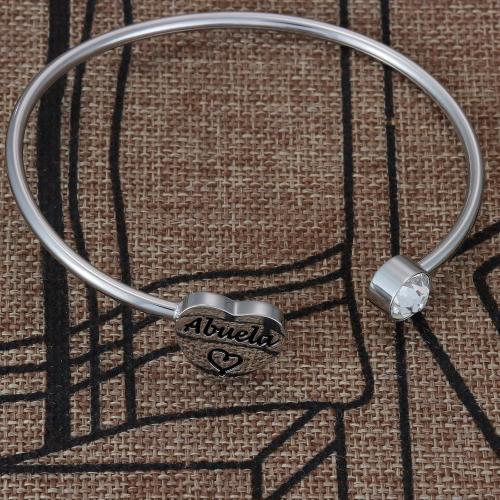 Kivosliviz Abuela Bracelet Gifts for Women from Grandchildren Best Grandma In Spanish Mothers Ideas Birthday for New Abuela Bracelet