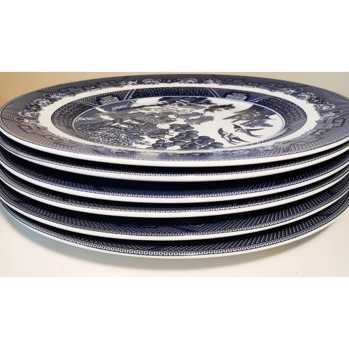 Blue 11 Dinner Plates - Set of 6
