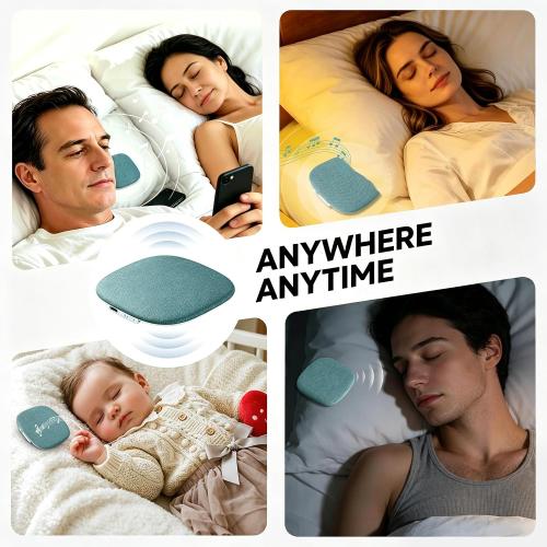 Under Pillow Sleep Speaker, Flat Bluetooth Pillow Speaker for Sleeping