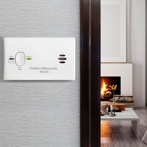 Kidde Carbon Monoxide Detector, AA Battery Powered, Portable for Travel or Home, 85 dB Alarm, LED Status Indicators, 3rd Edition