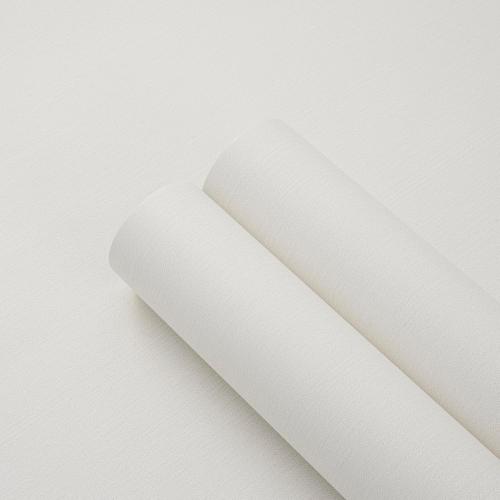 24x393 White Grasscloth Peel and Stick Fabric Textured Contact Paper Linen Wallpaper Vintage Matte Frosted Waterproof Flax Seagrass Wallpaper for Bedroom Bathroom Kitchen (Off-White)
