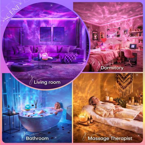 Ambient Lighting, 16 Colors Led Lights for Bedroom, Gift Ideas, Room Decor