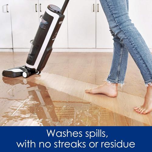 Color Grey Tineco Floor ONE S3 Cordless Hardwood Floors Cleaner, Lightweight Wet Dry Vacuum Cleaners for Multi-Surface Cleaning with Smart Control System