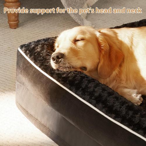 Dog Beds for Large Dogs-Waterproof Sofa Pet Bed with Removable Washable Cover,Big Dog Bed with Waterproof Lining and Nonskid Bottom,Pet Bed for Large Dogs