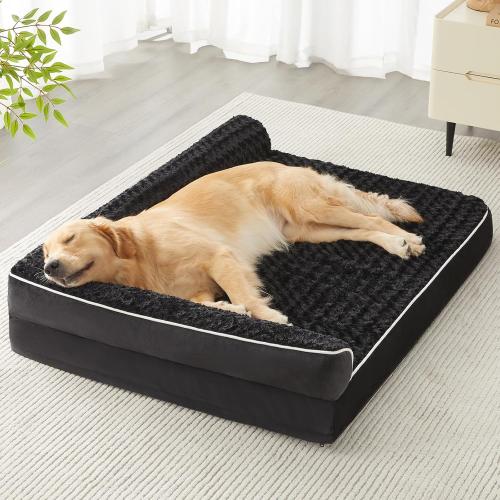 Dog Beds for Large Dogs-Waterproof Sofa Pet Bed with Removable Washable Cover,Big Dog Bed with Waterproof Lining and Nonskid Bottom,Pet Bed for Large Dogs