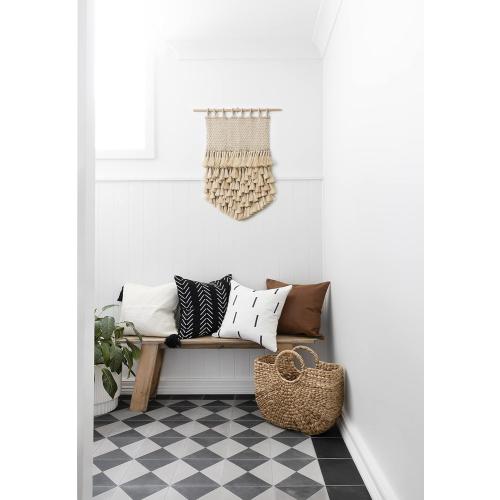 INSPIRED IVORY Boho Throw Pillow Covers - Set of 4 Decorative Farmhouse Pillow Cases for Living Room - Toss Pillow Covers 18x18 for Couch Sofa Bed - Urban Collection