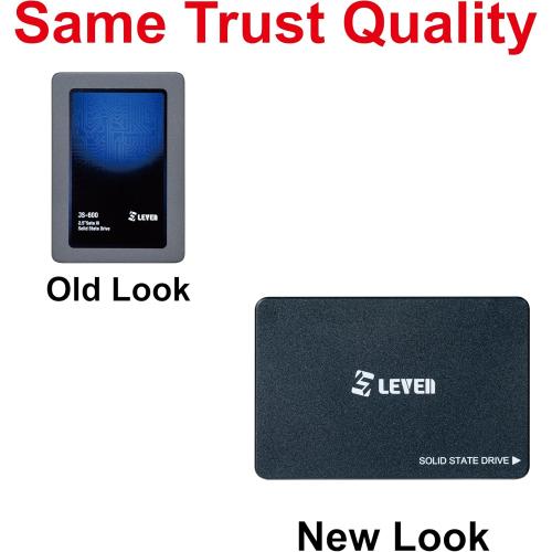 LEVEN JS600 SSD 512GB 3D NAND SATA III Internal Solid State Drive - 6 Gb/s, 2.5 inch /7mm (0.28) - up to 560MB/s - Retail 1 Pack