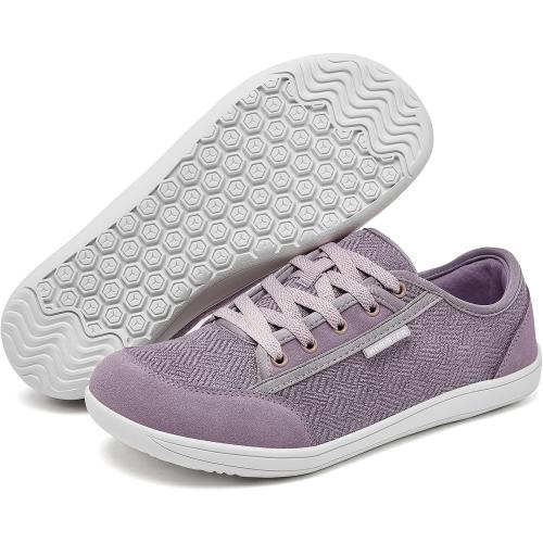 SIZE 44.....HOBIBEAR Barefoot Shoes for Women Men Zero Drop Sole Wide Toe Box Walking Sneakers