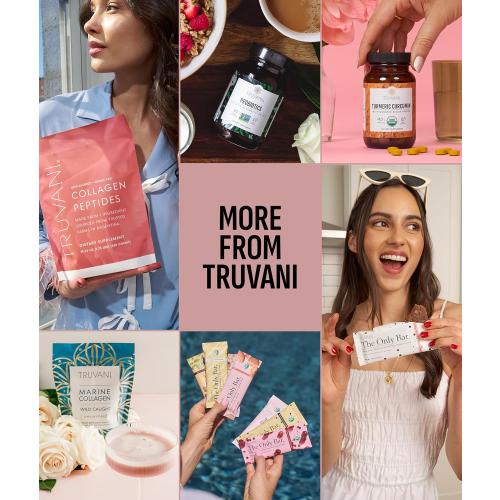 Truvani Vegan Pea Protein Powder | Vanilla Chai | 20g Organic Plant Based Protein | 1 Serving | Keto | Gluten & Dairy Free | Low Carb | No Added Sugar