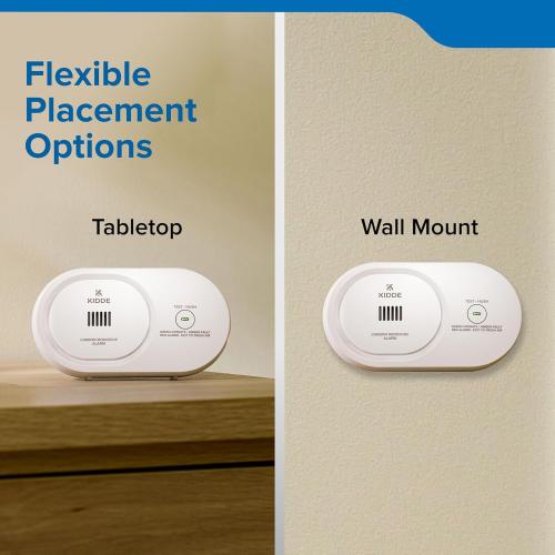 Kidde Carbon Monoxide Detector, AA Battery-Powered, COB