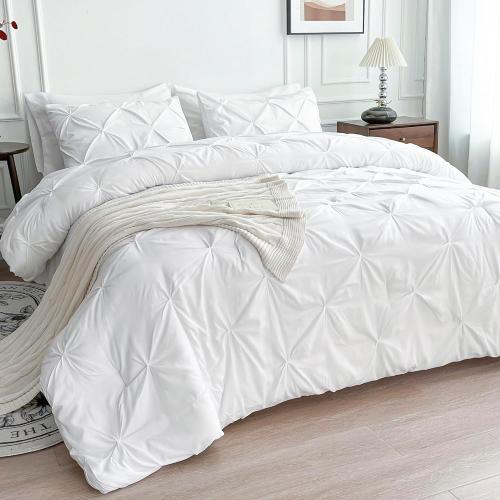 White Queen Comforter Set,sheet