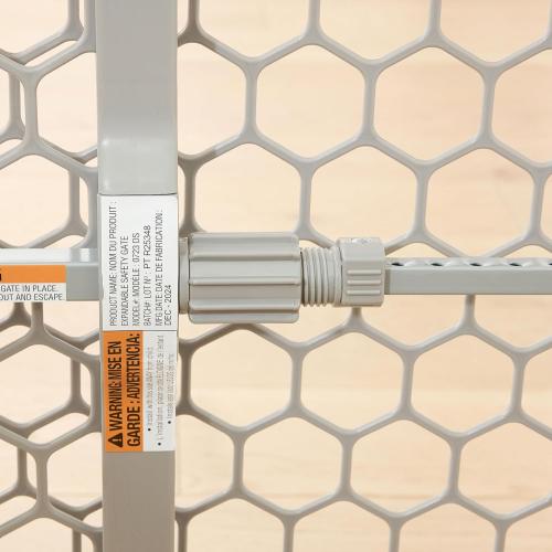 Regalo Safety 28-42 Extra Wide Expandable Baby Gate for Doorways & Bottom of Stairs, Pressure Mounted Safety Gate for Babies, Toddlers & Pets, Tested & Safe for 30 Years, American Designed and Owned