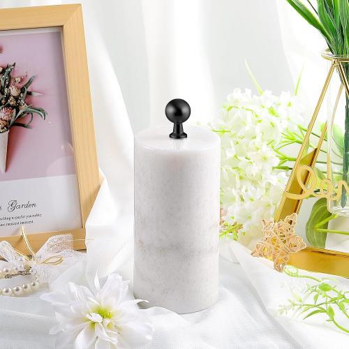 Marble Decorative Door Stoppers Solid Marble Heavy Duty Door Stops Natural Stone Modern Door Stop with Handle for Indoor or Outdoor Door