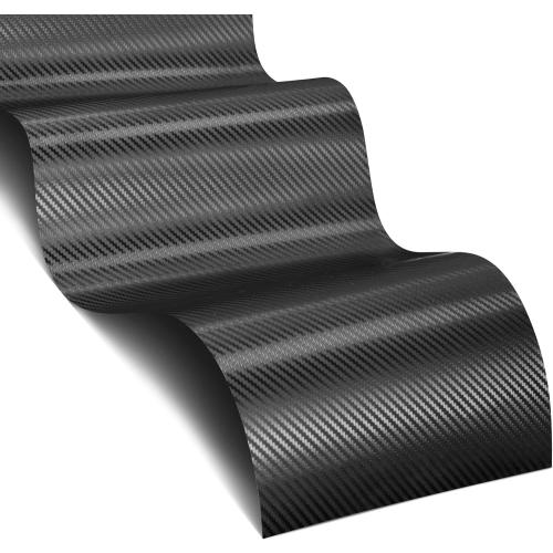 VVIVID XPO Black 3D Carbon Fiber 5ft x 5ft 25sq ft Cast Vinyl Bubble-Free Car Wrap