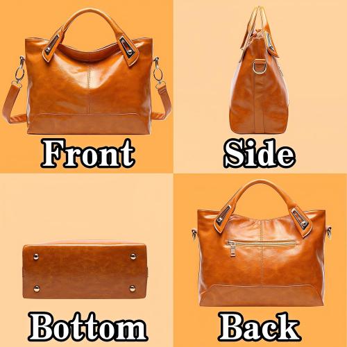 Women Purses Handbags-Fashion Tote Shoulder Bag with Top Handle,Soft Durable Satchel for Lady,Spacious Capacity & Multi-Scene