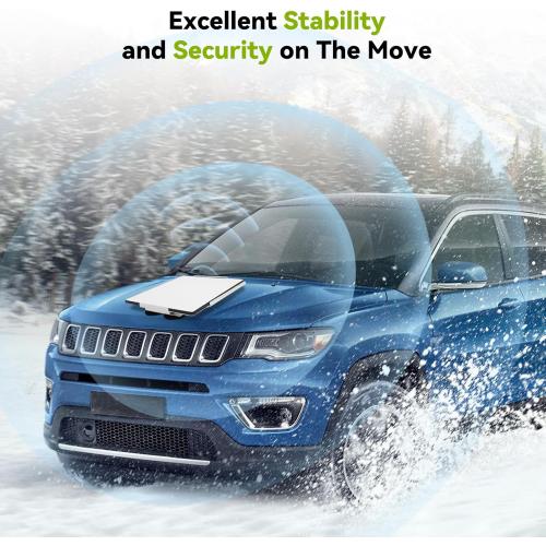 Starlink Mini Car Roof Mount, Starlink Mini Flat Mount Kit, Magnetic Quick Release Starlink Mini Mounting Kit for RVs, Vans, Boat, Yachts (Aluminum Alloy)