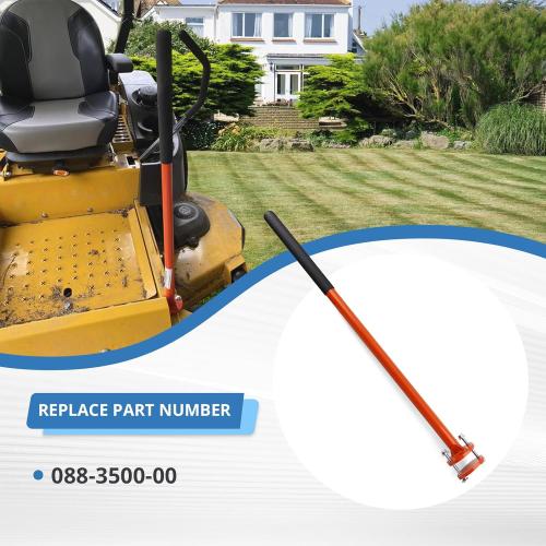 Mowers Mount Assist Handle Kit Compatible with Bad Boy Mowers Orange, Replace OE for 088-3500-00