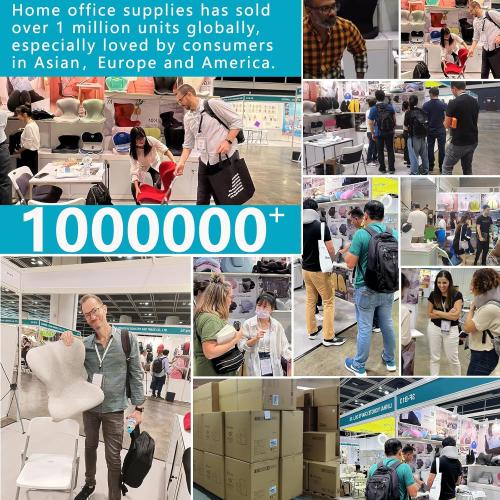 Lumbar Support for Office, Ergonomic Back Cushion for Lower Pain Relief, Improve Posture, Floor Seat,Meditation Chair, Chair Back Support for Computer Chairs, Gaming,Home - Working. (Blue)