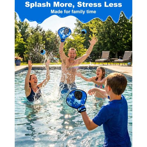 Water Baseball Gloves Bouncing Ball Set for Pool & Beach Toys