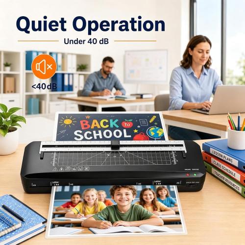 Laminator, A3 Laminator Machine with Built-in Trimmer
