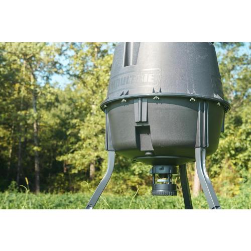 Moultrie Deer Feeder Standard - 30-Gallon - Moultrie Quick-Lock Hopper System - Digital Timer Control - 200 lb Feed Capacity