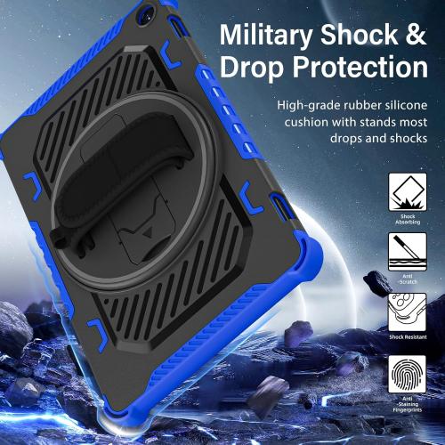 for Fire Max 11 Case with Kickstand (2023 Release 13th Generation) with 360 Kickstand Hand Strap for Kids