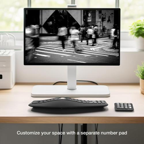 dirty, needs cleaning, Sculpt Ergonomic Keyboard – Designed by Microsoft – Split Keyset Design, Palm Rest, Contoured Layout, One-Touch Windows Button, AES 128-Bit Encryption, Includes Separate Number Pad – Black