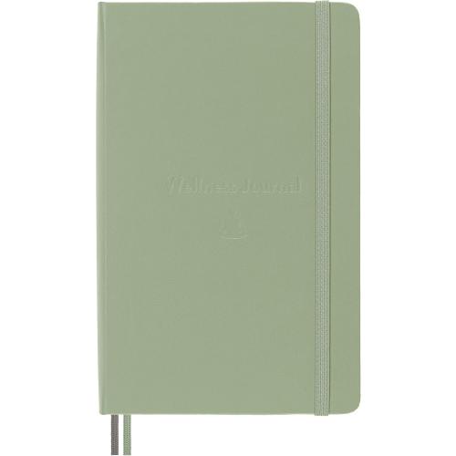 Moleskine Passion Journal, Wellness, Hard Cover, Large (5 x 8.25) Willow Green, 400 Pages